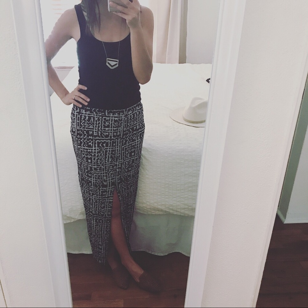 maxi skirt silence & noise
